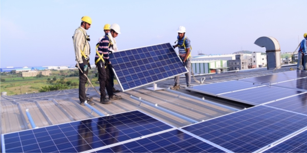 Solar Plant Installation